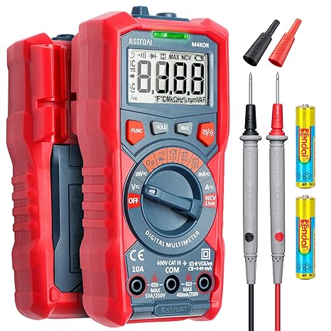 Multimeter with connections kit